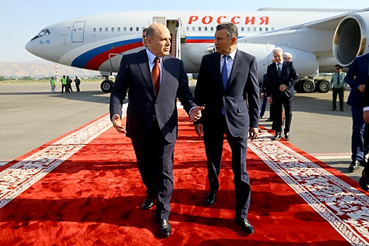 Мишустин прибыл в Таджикистан