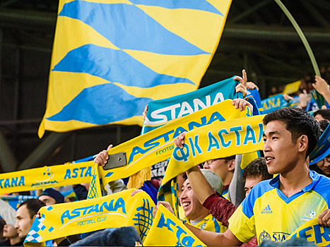 Футбольный клуб "Астана" стал самым титулованным в чемпионате Казахстана