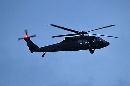 Американский боевой вертолет Black Hawk разбился в Кабуле