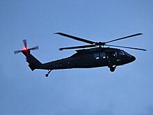 Американский боевой вертолет Black Hawk разбился в Кабуле