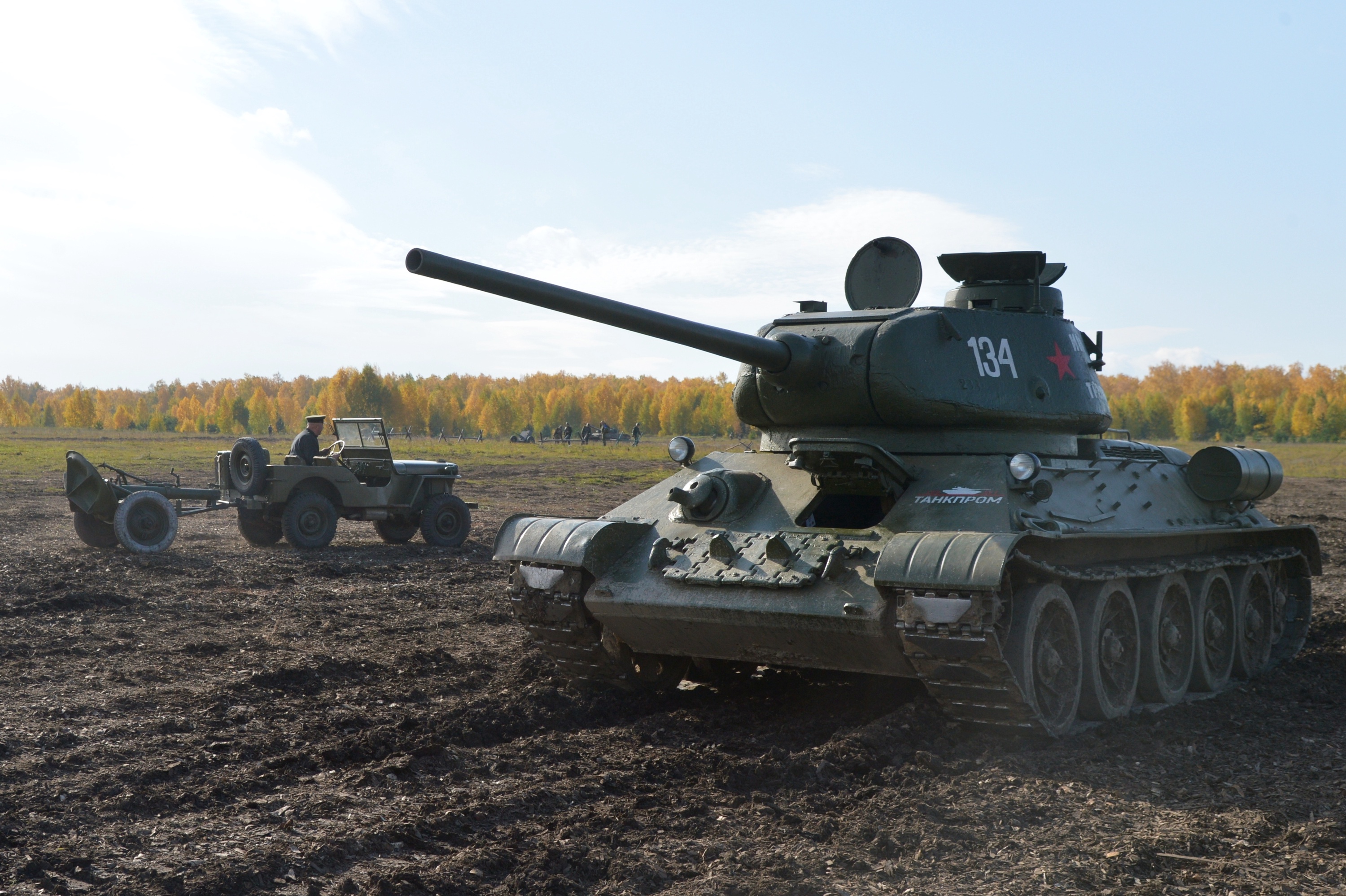 В ЦРУ после войны изучили танк Т-34 и восхитились его характеристиками