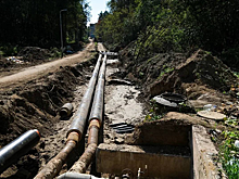 В Ликино-Дулеве Орехово-Зуевского городского округа завершают замену трубопровода от котельной №3