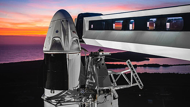 SpaceX впервые отправит пассажирский модуль на МКС