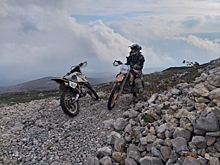 Костромичи покорили крымские горы на мотоциклах