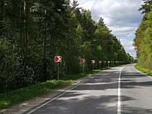 В г.о. Щелково появились новые катафоты и дорожные знаки