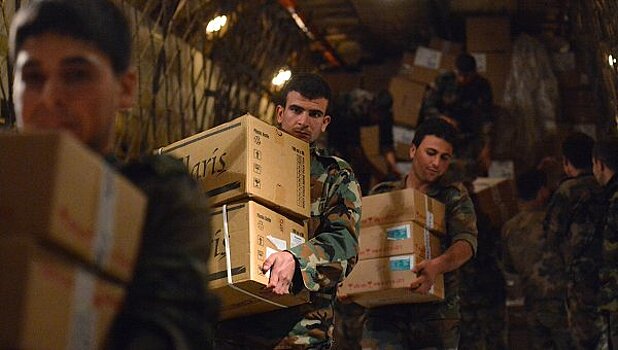В Минобороны подтвердили доставку гуманитарного груза в Сирию
