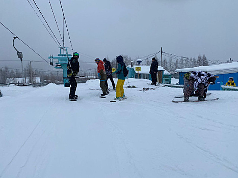Тында открыла горнолыжный сезон на спуске «Усть-Корал»