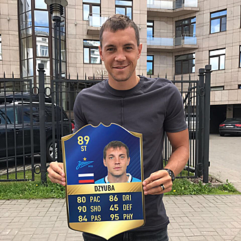 Российский футболист Артем Дзюба показал, какие подарки вручили ему юные болельщики
