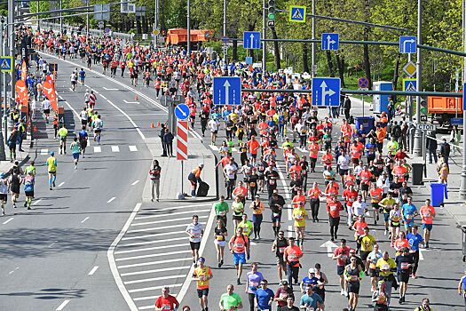 Набережные и улицы в ЦАО перекроют в выходные из-за проведения полумарафона