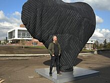 Красноярский художник создал "Ватное сердце"