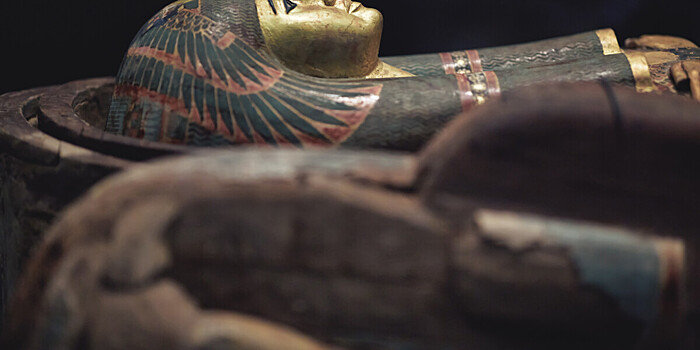 В Египте обнаружены древние мумии с золотыми языками
