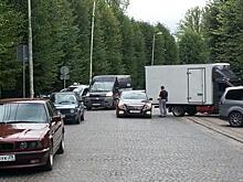 ДТП на ул. Пролетарской автомобилисты объезжают по тротуару