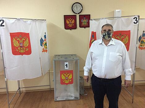 Андрей Казанцев: Голосование на участке в Юбилейном микрорайоне проходит в штатном режиме