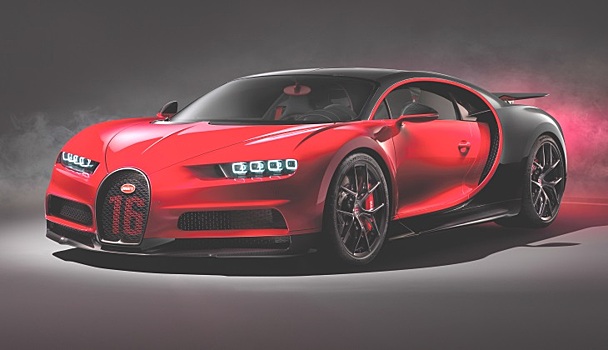 Представлена «жёсткая» версия суперкара Bugatti Chiron