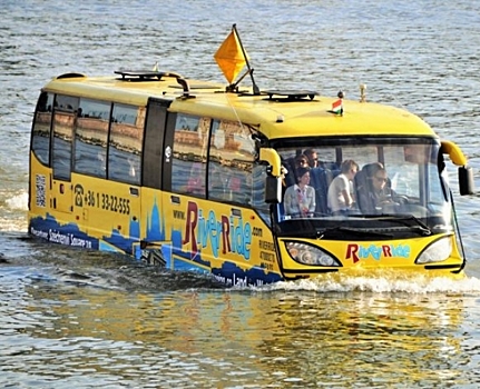 В Москве появятся автобусы-амфибии