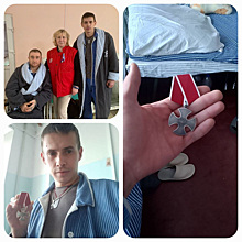 Участника СВО из Пермского края наградили орденом Мужества в госпитале ЛНР