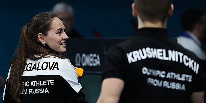 Брызгалова и Крушельницкий сыграли первый официальный матч с 2018 года