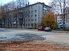 В Вологде открыли для проезда перекресток Некрасова - Гиляровского после ремонта сетей
