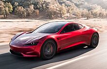 Невероятный разгон Tesla Roadster наводит ужас на пассажиров