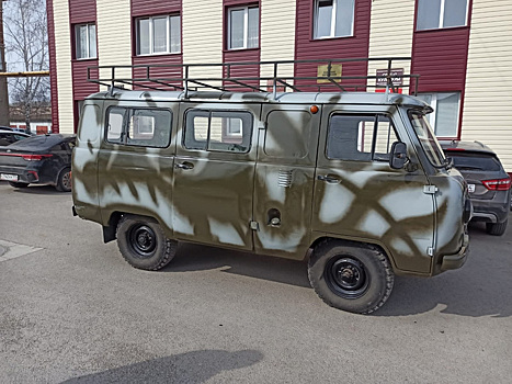 Челябинская семья отправила на спецоперацию УАЗ для вывоза раненых бойцов