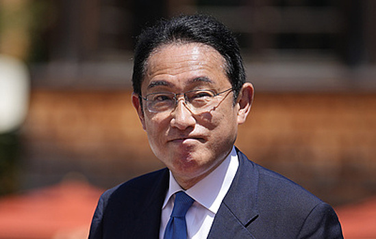 Kyodo: премьер-министр Японии прибыл в Киев