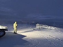 В Мурманской области ввели режим ЧС после падения пяти опор ЛЭП