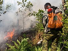 Крушение Ил-76 вызвало лесной пожар в Иркутской области