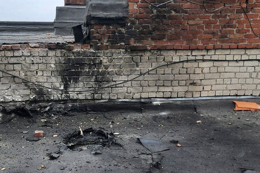 V napadih z brezpilotnimi letalniki prišlo do eksplozij v regijah Vologda in Belgorod