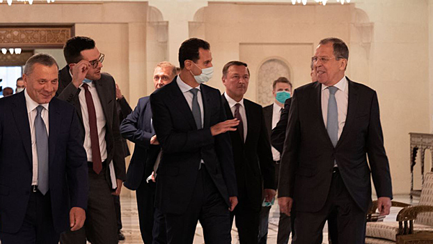Сергей Лавров в Дамаске встретился с Башаром Асадом