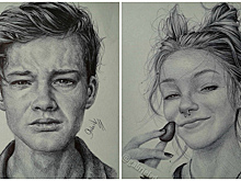 Бразильский художник создает необычайно реалистичные и эмоциональные портреты обычной ручкой