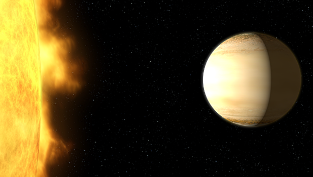Астрономы НАСА нашли планету с "водной" атмосферой