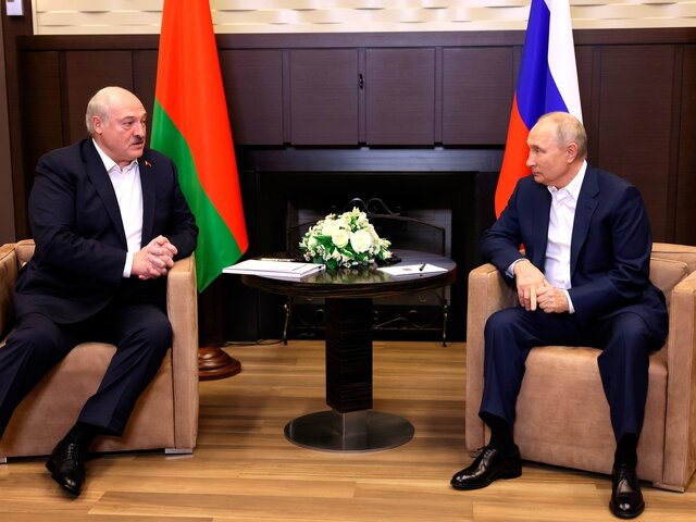 Песков рассказал, когда встретятся Путин и Лукашенко