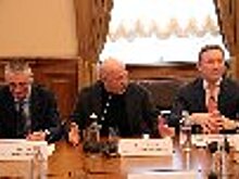 В зале Совета Государственного Эрмитажа состоялось итоговое заседание Общественного совета при ГУФСИН России по г. Санкт-Петербургу и Ленинградской области
