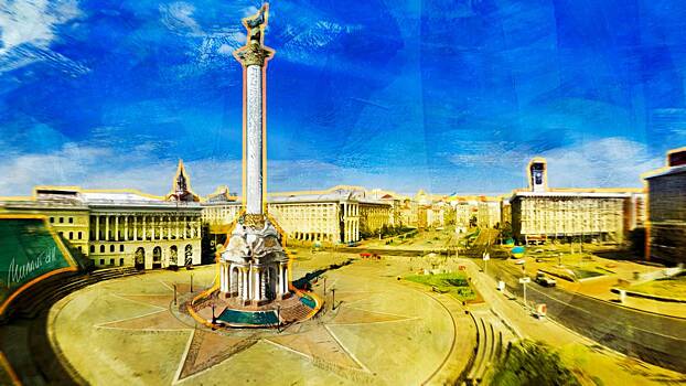 Отряды теробороны Киева провели новые «стрельбы» с деревянными автоматами