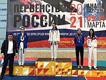 Карельская тхэквондистка одержала победу над чемпионкой Европы и стала призером Первенства России