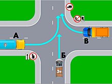 Изучаем ПДД. Какой грузовик может ехать по указанной траектории?