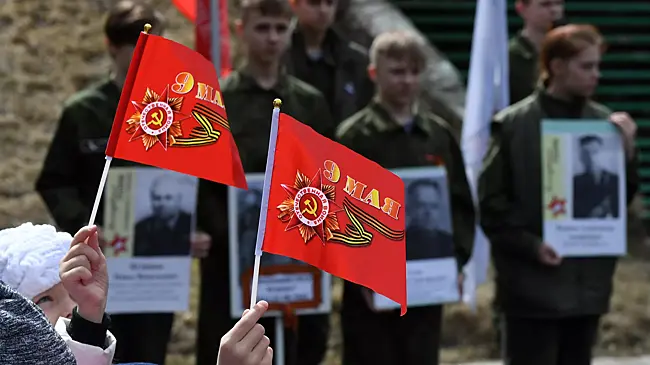 Самая масштабная в Европе акция «Бессмертный полк» прошла в испанском городе