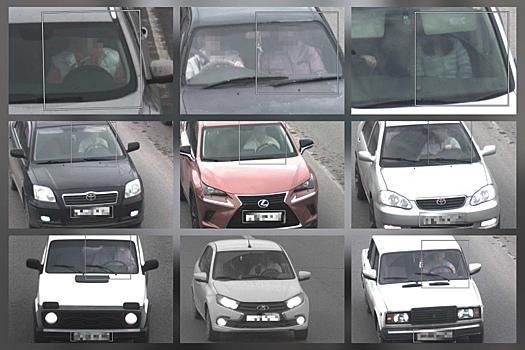 Видеокамеры оштрафовали более 160 000 непристегнутых кузбассовцев