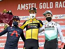 Amstel Gold Race. Ван Арт победил, Пидкок – 2-й, Шахман – 3-й, Вальверде – 5-й, Алафилипп – 6-й