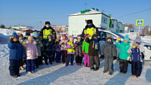 В Самарской области полицейские провели с детьми мероприятия по дорожной безопасности