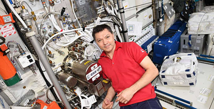 Самарский космонавт Олег Кононенко встретил юбилей на орбите