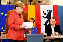 Меркель проголосовала на выборах в Германии