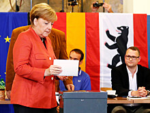 Меркель проголосовала на выборах в Германии