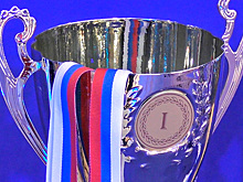 Ярослав Семенов наградил победителей Чемпионата Удмуртии по волейболу