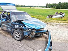 Под Татищево в аварии пострадали шесть человек