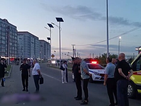 СК опубликовал кадры с места ДТП в Благовещенске