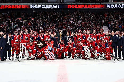 «Локомотив» впервые в истории вышел победителем КХЛ