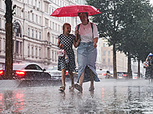 Ливень затопил Москву