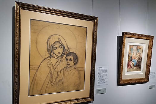 В Воронеже выставили религиозную графику великих русских живописцев