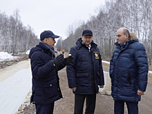 Рязанские власти проверили ремонт дороги в Шиловском районе